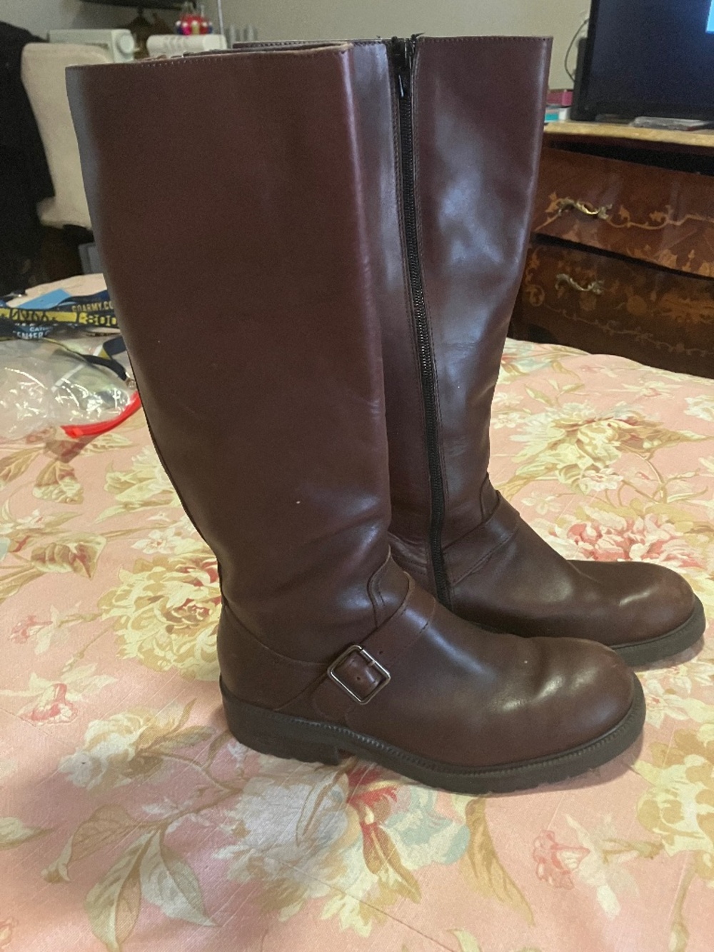 All Leather Boots ~ J.Crew ~ Made in Italy ~ 8